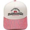 I'm a mommy mamacita cherry embroidery truck driver baseball cap, color-blocked fun unisex sun hat