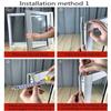 10M/5M/1M Door and Window Windproof Sealing Strip Adhesive Brush Strip Wind Door Sound Insulation Pad Up and Down Track Sealing