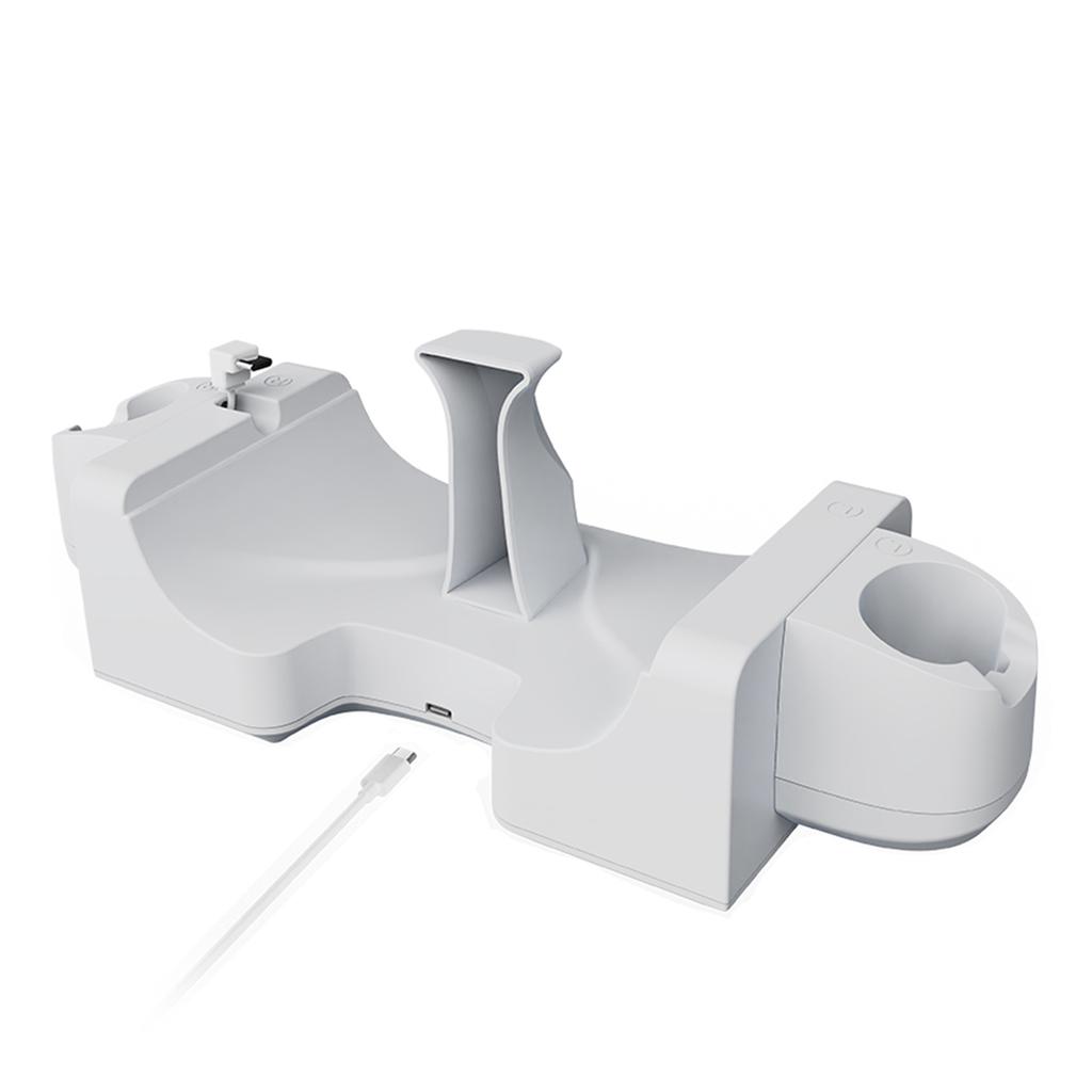 Док-станция для зарядки гарнитуры VR. Подставка для зарядки, совместимая с Quest 3.