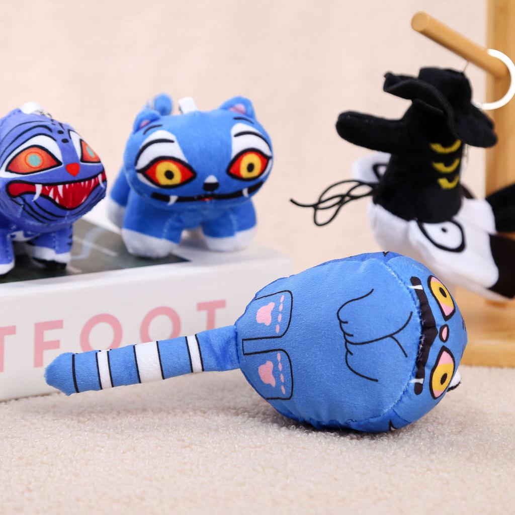Kpop Demon Hunters Soft Plush Doll Keyring With Short Pile Fur For Fans And Accessories