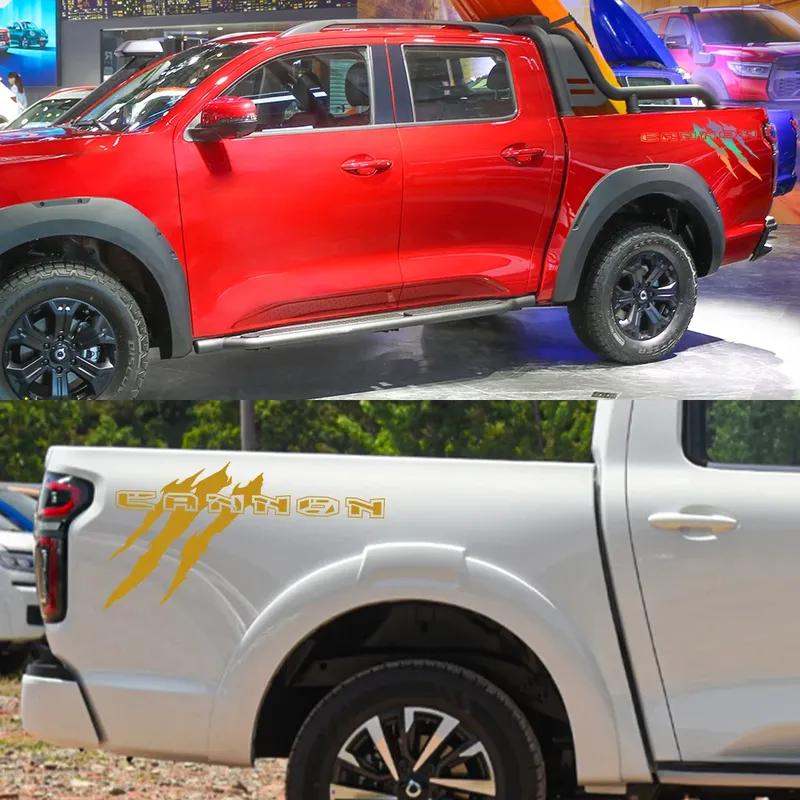 Боковая наклейка на кузов автомобиля для Great Wall Motor GWM Cannon X L Пикап Графика на борт Грузовика Когтистый Декор Наклейка Авто Тюнинг Аксессуары
