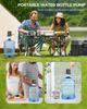 5-Gallon Bottle Water Dispensing Pump - Portable Electric with USB-C Charging Dual Motor for Fast Flow Rechargeable Design for Home Office Campin