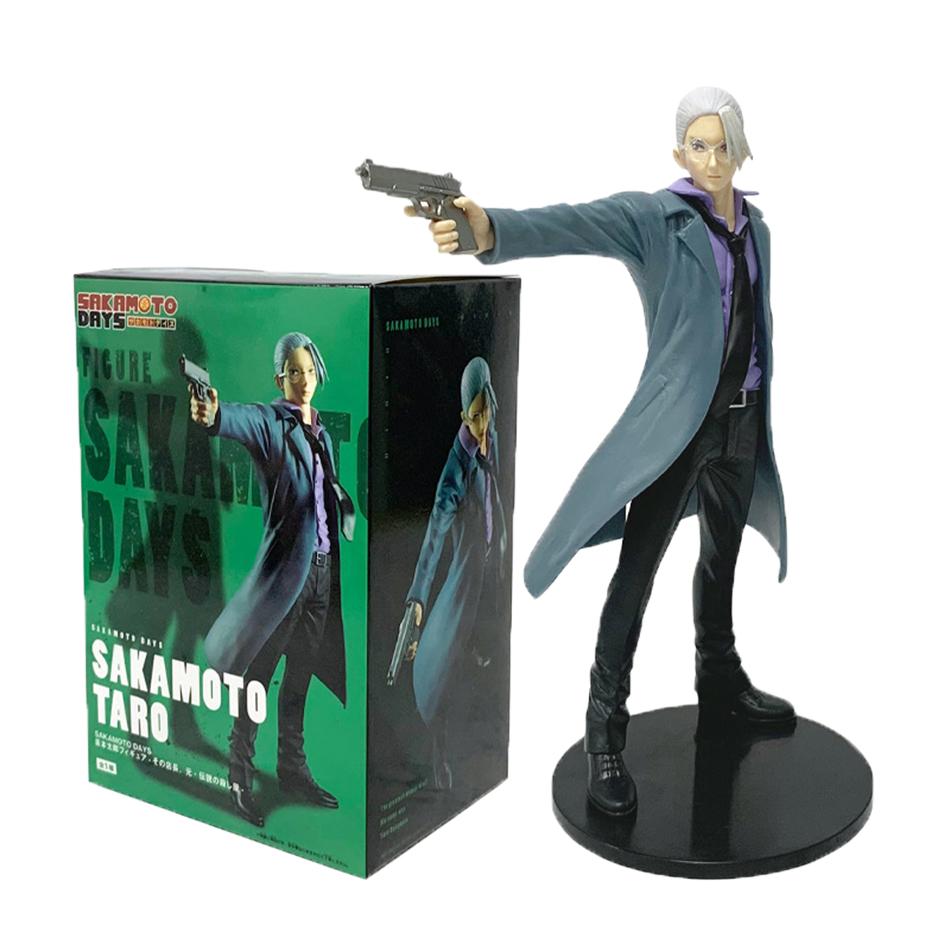 Подарки Аниме SAKAMOTO DAYS Фигурка Игрушки Таро Сакамото Шин Асакура Экшн Фигурки Куклы ПВХ Модель Настольные Украшения Подарки на День Рождения