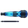 VESSEL Электрическая рукоятка-шар Плюс Ограниченный выпуск цвета Включает 1 отвертку, Галактика, Переключение 3 режимов, (синий), Бит, 220USB-P1GBL