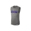 Dri-FIT NBA Letter Logo Print Basketball Jersey Los Angeles Lakers Men Jersey Gray DR6771-063