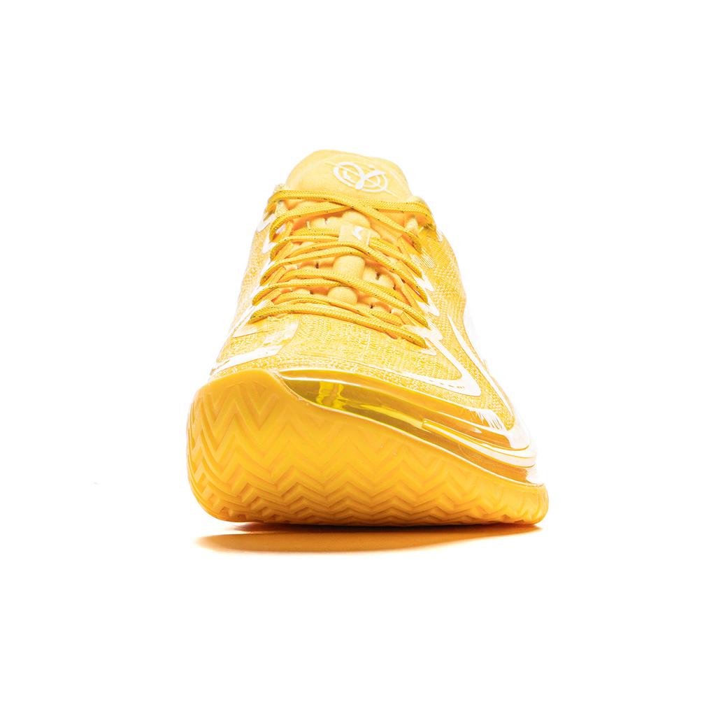 Li Ning Gamma Light Carbon Core Technology Basketball Shoes Men Sneakers Fluorescent-Mango-Yellow ABAV035-18