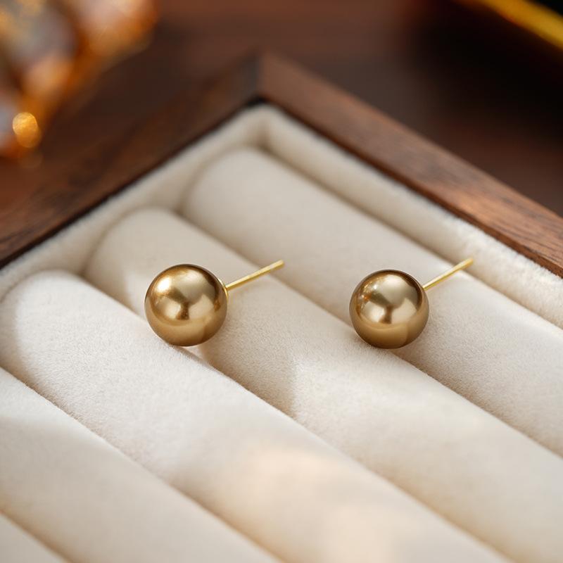 Серьги с жемчугом, минималистичные, литературные, геометрические, легкие, роскошные серьги разных размеров