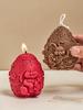 Сделай сам пасхальное яйцо кролика силиконовая форма для свечи 3D рельефный кролик мыло ручной работы гипс смоляные украшения поделки формы домашний декор подарки