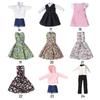 Toys Handmade Doll Accessories Tops Casual Skirts Navy Style Clothes Mini T-shirt Dressing Clothes