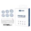 XDcase 3‑Pairs S/M/L Silicone Ear Tips Kit, Noise Isolation Earbud Sleeves with Storage Case & Cleaning Pen