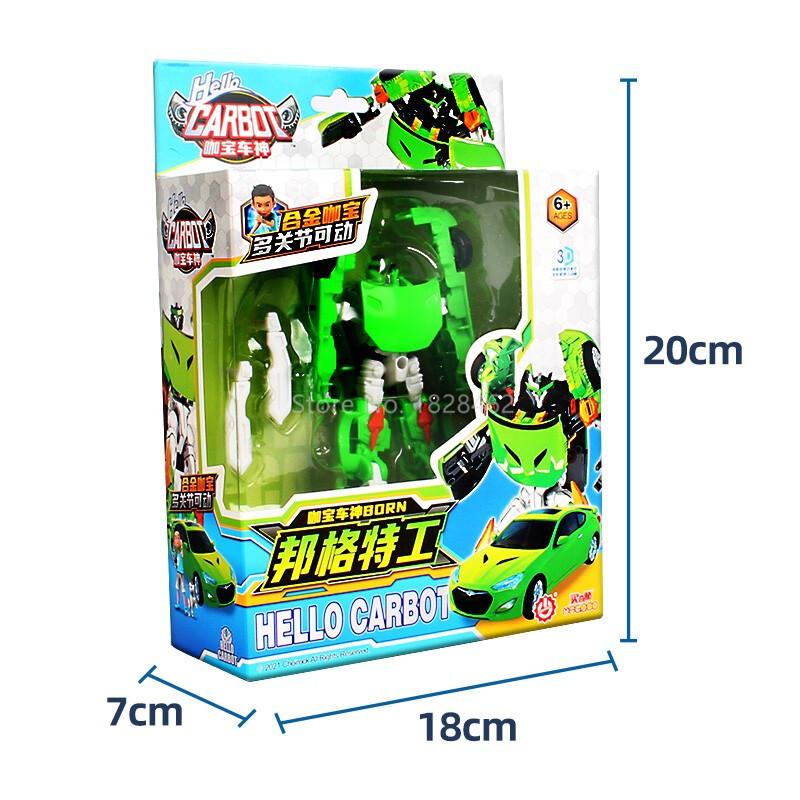 Новая двурежимная фигурка-трансформер Робот-спасатель Hello Carbot для детей