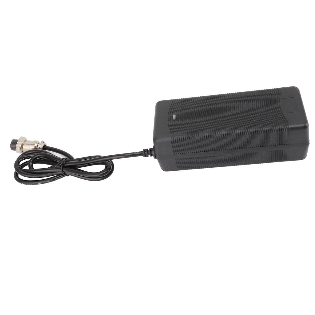 Зарядное устройство для электросамоката 54,6 В 2 А с металлическим разъемом GX16 Зарядное устройство для электровелосипеда Защита от помех