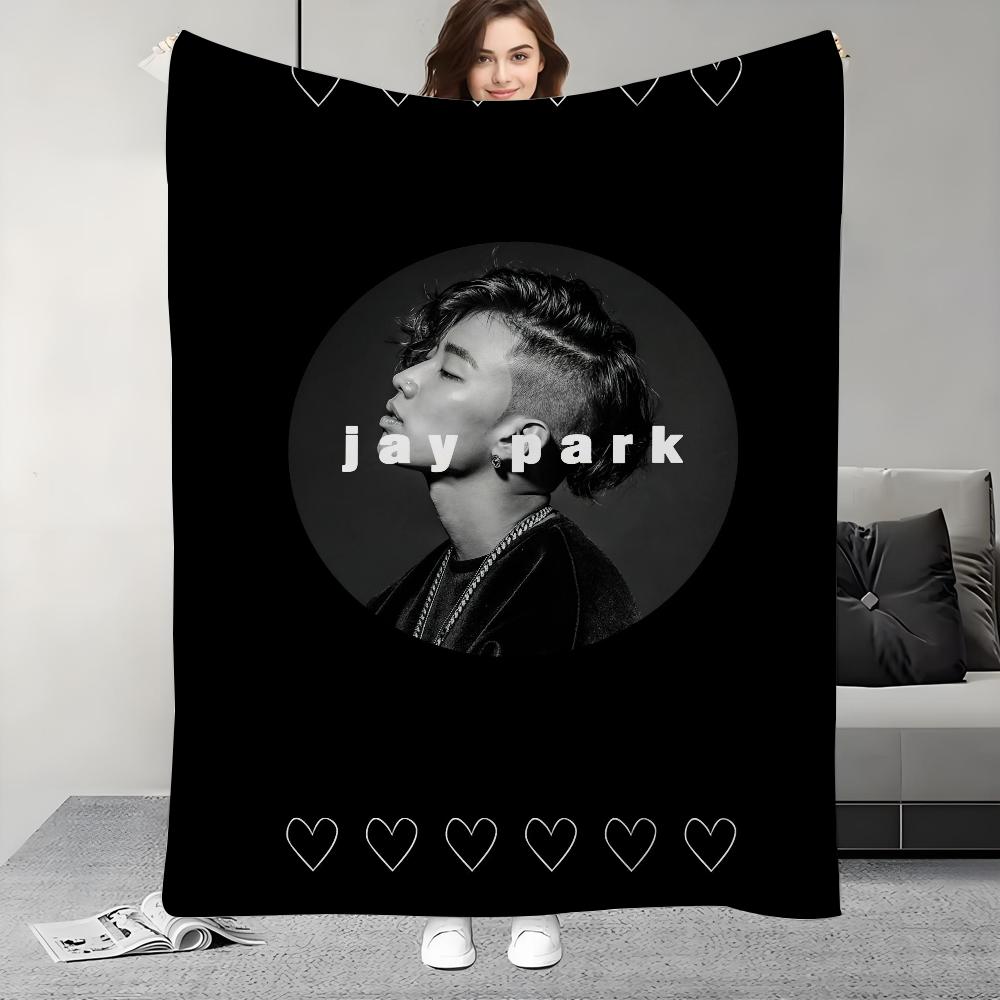 B-boy Jay Park Only One Дизайн одеяла Легкое Для общежитий, Дневного сна, Гостиной, Офиса, Дивана, Всесезонное