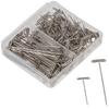 150pcs Stainless Steel Straight Pins Silver Sewing Pins Crafts T Pins  for Knitting Sewing