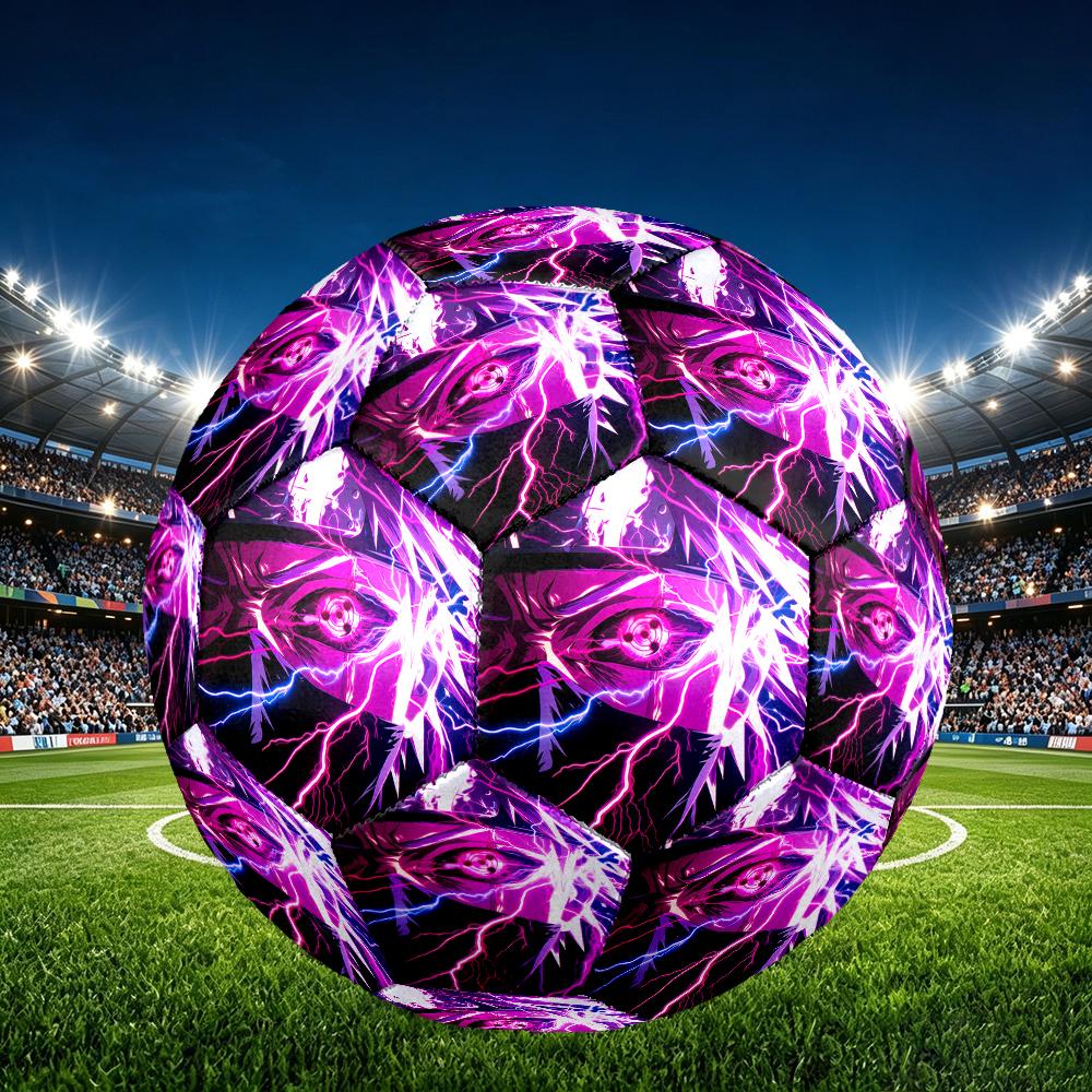 1pc Game Role Naruto Soccer Ball, Athletic Standard Football Size 5 Lightweight Sports Match Soccer Ball, Perfect Gift for Sports Enthusiasts