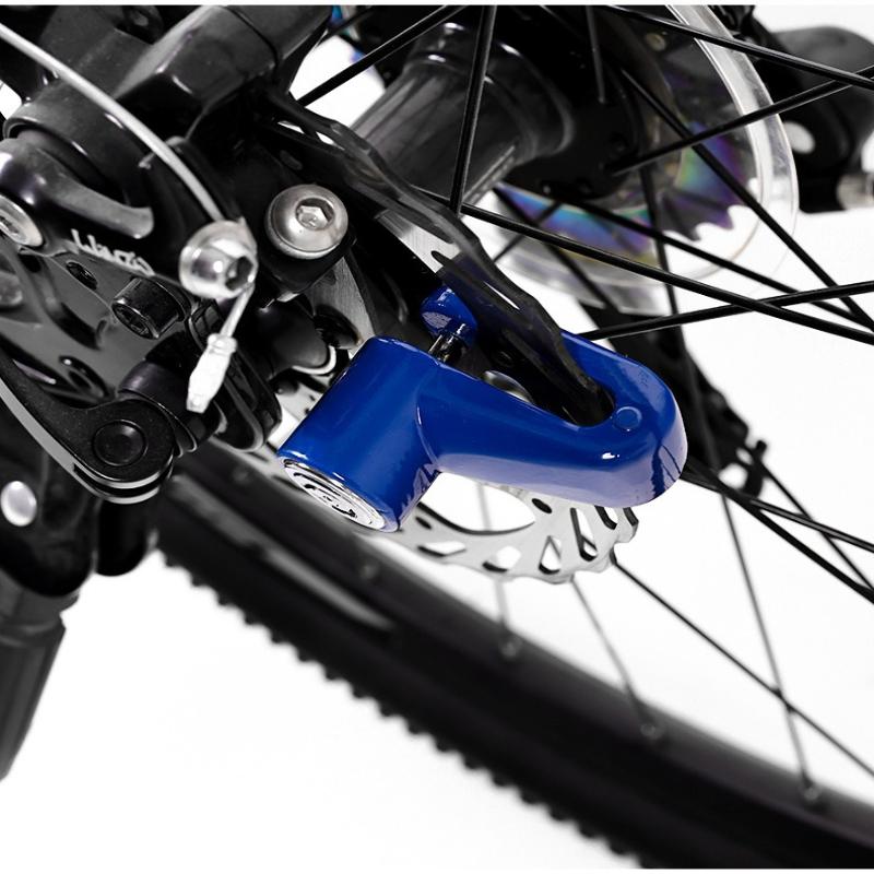 Мотоциклетный дисковый замок безопасности против кражи Горный велосипед Прочный ключевой замок Защита от кражи Мотоциклетные аксессуары