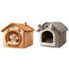 Cat And Dog House Winter Warm Thickened Pet Warm House Universal For All Seasons Detachable And Washable Cute New Comfortable