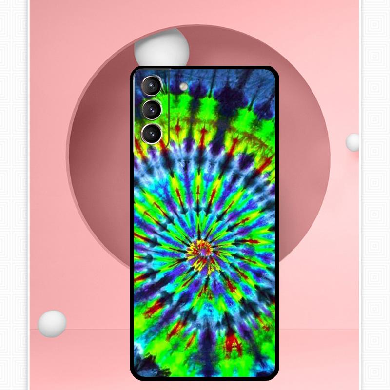 Психоделический Тай-дай Хиппи Арт Чехол Для Samsung Galaxy S24 Ultra S20 S21 S22 S23 S25 Ultra S9 S10 Plus S25 FE Чехол Funda