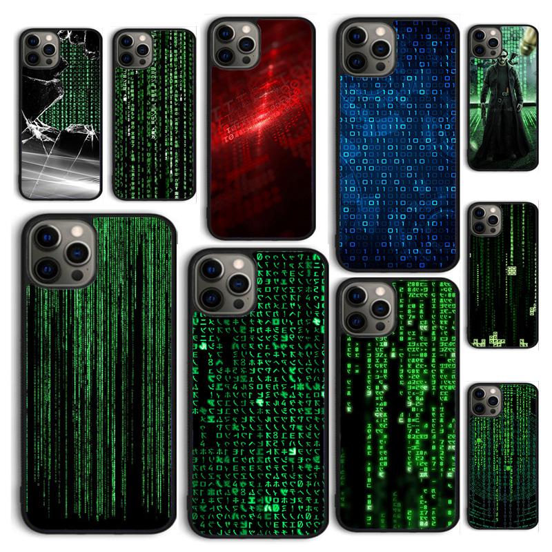 Autumu Movie The Matrix Phone Case Cover for iPhone 17 Air 16 16e 15 12 11 13 14 Pro Max Apple Plus Coque
