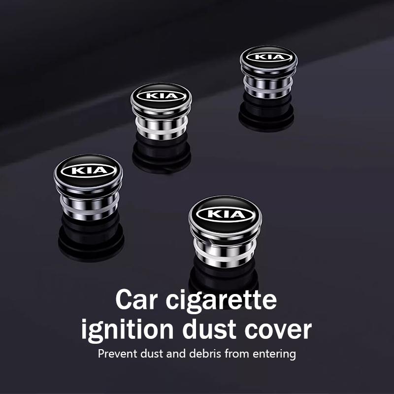 Car Cigarette Lighter Decoration Cover Plug DustProof Cap Accessories For KIA Spectra Sedona Cadenza Proceed Sephia Stonic QJ2