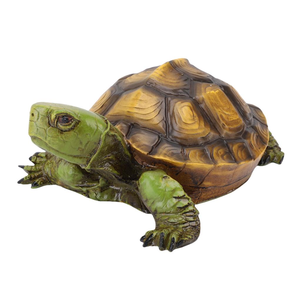 Floating Turtle Pond Decor Resin Turtle Statue Outdoor Garden Figurine for Water Landscape Fountain