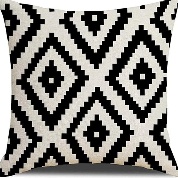 Популярная Простая Абстрактная Геометрическая Наволочка Скандинавский Моранди Дом Диван Автомобиль Подушка Чехол