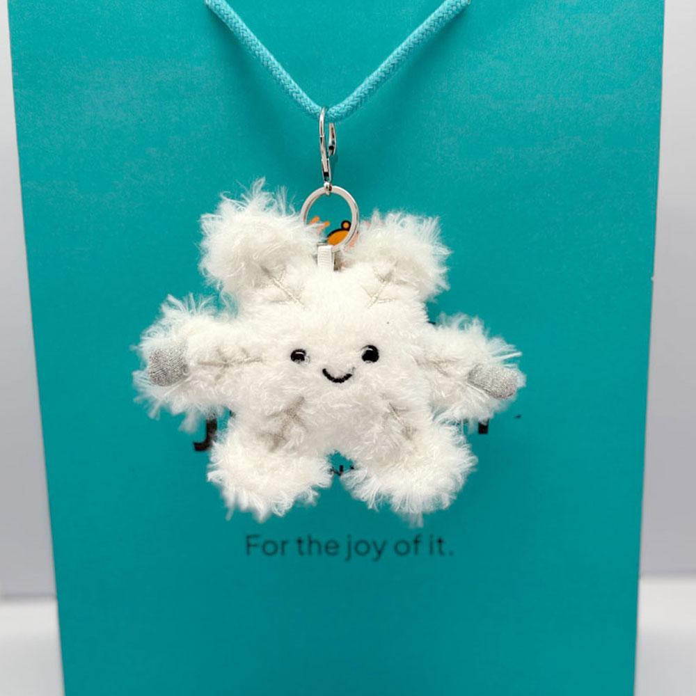 New JC Coffee Bean, Marshmallow, Ladybug, Frog, and Macaron Dessert Keychain & Bag Charm — Plush Toy Gift for Friends