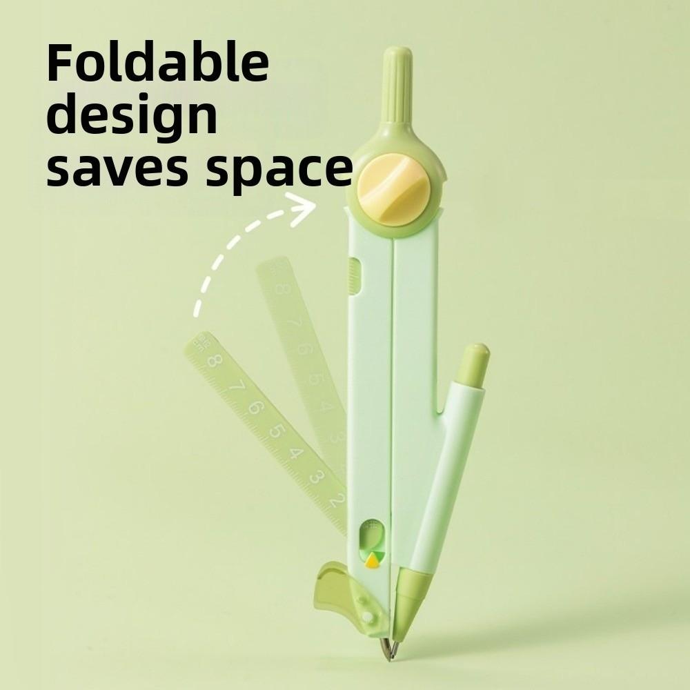 Digital Lock Distance Circle Drawing Gauge Geometry Compass  For Students and Exams