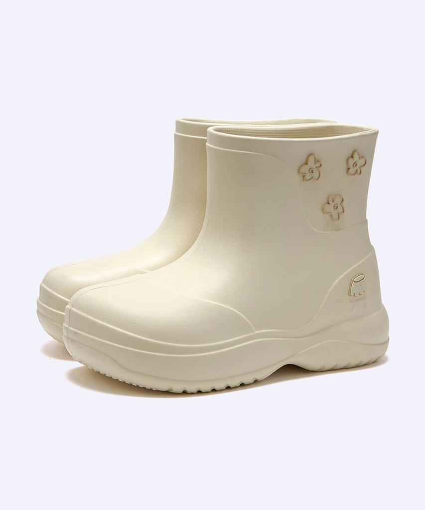 Otz [Ozzi X Umu] Сапоги-дождевики Biddle Кремовые Ozv6Gs219I