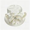 Church Hat Fashion Mesh Flower Big Edge Hat Shade Sun Protection Hat Ladies Travel Beach Hat Curled Hat