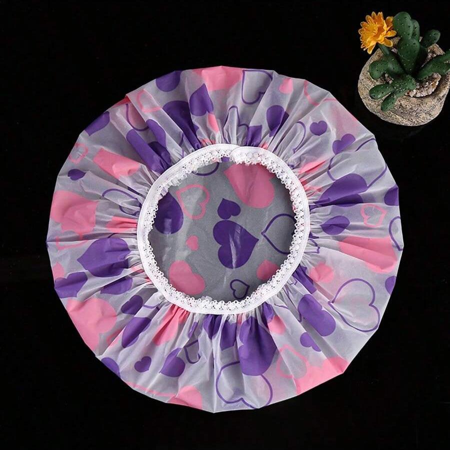 5 шт. водонепроницаемая шапочка для душа женская бытовая для купания против масла и дыма уход за волосами шапочка для душа шапочка для сухих волос