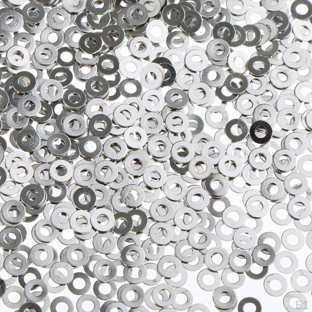 Безрамные очки из нержавеющей стали с плоской шайбой 1,2 мм 1,4 мм