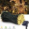 Waterproof Solar LED String Lights 50/100 LEDs 8 Modes Solar Fairy Lights for Outdoor Garden Christmas Wedding Party Decor