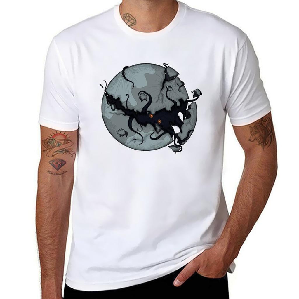 Moon Awakens TShirt Casual All Match Tee Shirt for Unisex