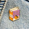 New Enamel Pin Cute Tears of My Enemies Saying Metal Pin Gift Birthday 1 Piece