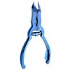 Nail Nippers For Thick Ingrown Nails Cuticle Clippers Scissors Manicure Spa Salon Blue