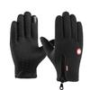 Unisex Outdoor Cycling Ski Gloves with Fleece, Reflective Strips & Touchscreen Functionality - Ideal for Autumn/Winter