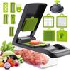 Vegetable Chopper Dicer Mandoline Slicer - Food Chopper Vegetable Spiralizer Vegetable Slicer - Onion Chopper Salad Chopper Vegetable Chopper Vegetabl