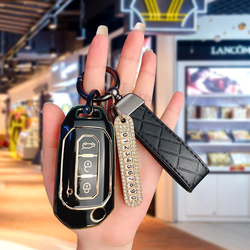 Чехол для ключа Ford Focus для Mondeo, Kuga, Edge, Territory, Evos