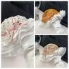 Weave Straw Hat Wide Brim Bow Knot Hat Breathable Fisherman Hat  Outdoor Sports