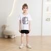 2-13Y Children T-shirt Cat Printed Kids Clothes 100% Cotton T-shirt Tops Tee Boys Girls Baby Tee