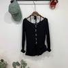 C S In The Room Naz halterneCk Strap Tank Top Long Sleeve Cotton Cardigan Set 5 