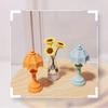 Colorful 1:12 Dollhouse Mini Desk Lamp Miniatures Dollhouse Accessories Trendy Table Lamp