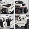 Масштаб 1/22 Benz G63 AMG 6x6 V12, внедорожная черная модель пикапа, игрушечный автомобиль из цинкового сплава со звуком и светом для детей, подарок для мальчиков и девочек