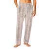 Men's Drawstring Pocket Flannel  Pants Homewear Sleep Pants