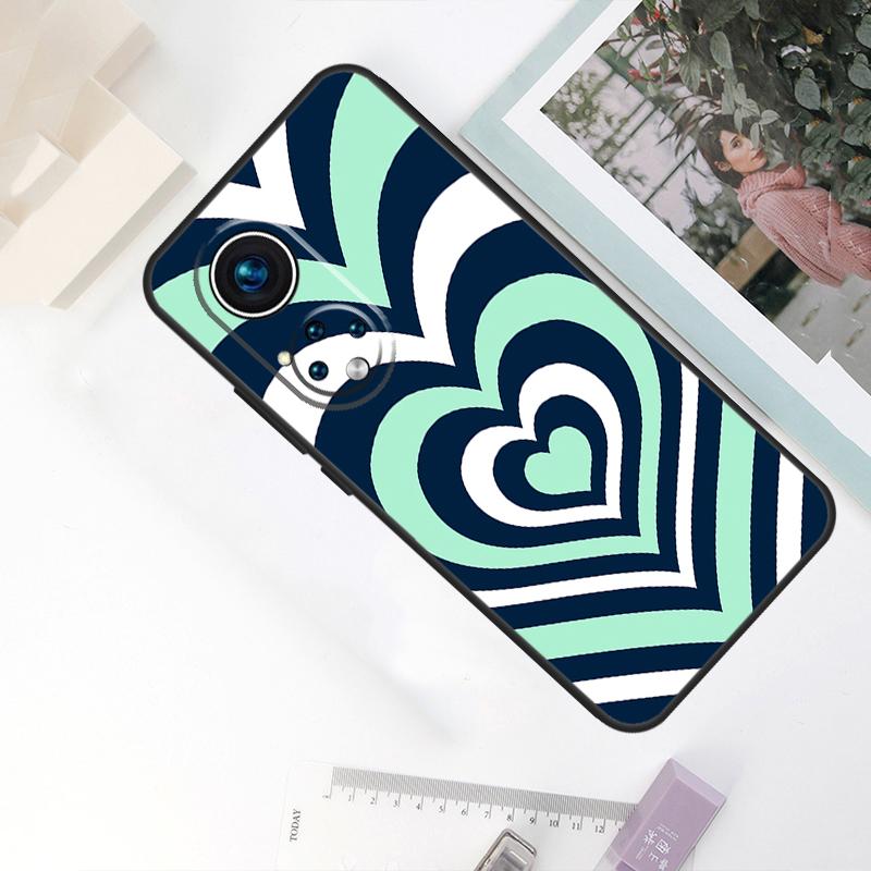 Латте Любовь Тоннель Коричневое Сердце Для Honor Magic 7 Lite 5 6 8 Pro Чехол Для Honor 200 400 90 70 50 Win RT X8c X8b X9b X9c X9d