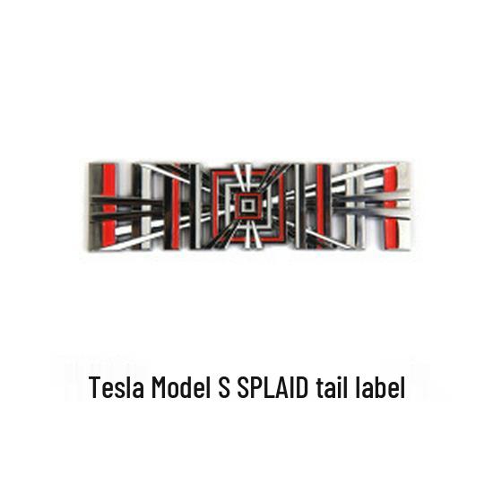 Индивидуальная высокопроизводительная наклейка на задний значок для Tesla Model Y/3