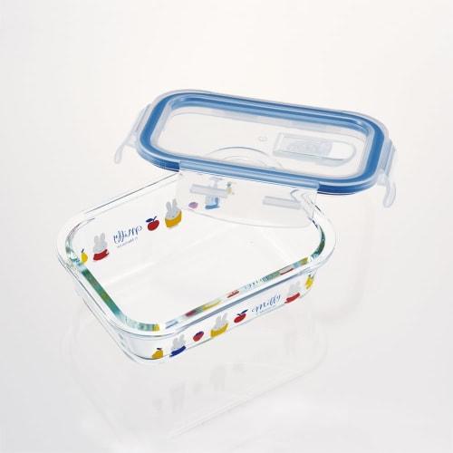 Skater Heat-resistant Glass Storage Container Miffy 370ml S Oven Microwave Dishwasher Safe GBST4-A
