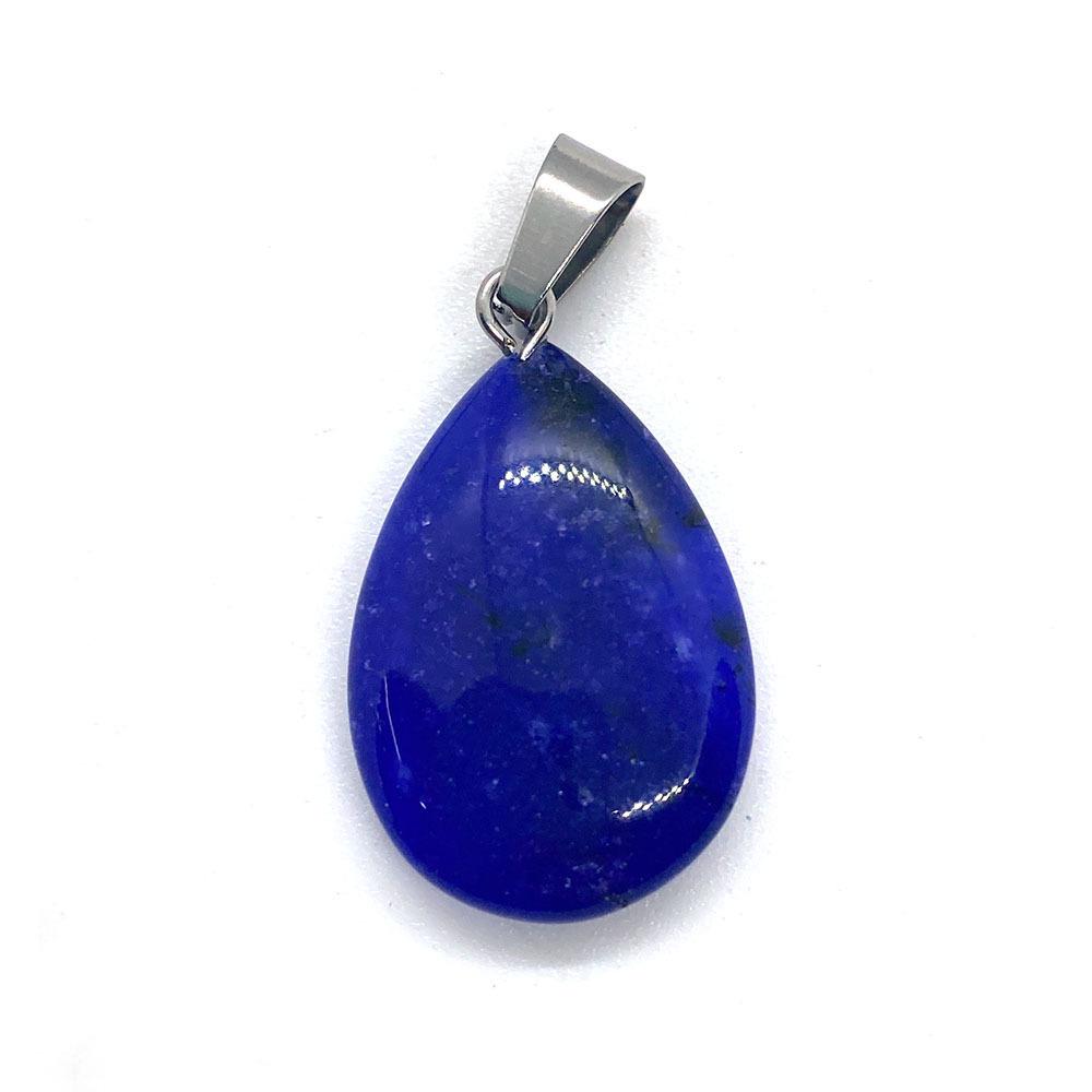 Кулон-капля из опала, камень 17x27 мм, одинарное отверстие, застежка-дыня, аксессуар для ожерелья, для DIY