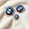 2026 Hot Car Logo Front Hood Rear Trunk Emblem 3pcs 74mm 82mm For BMW M Logo E46 E36 E34 F10 E90 F30 E60 F30 E53 E30 E92 E87 Accessories